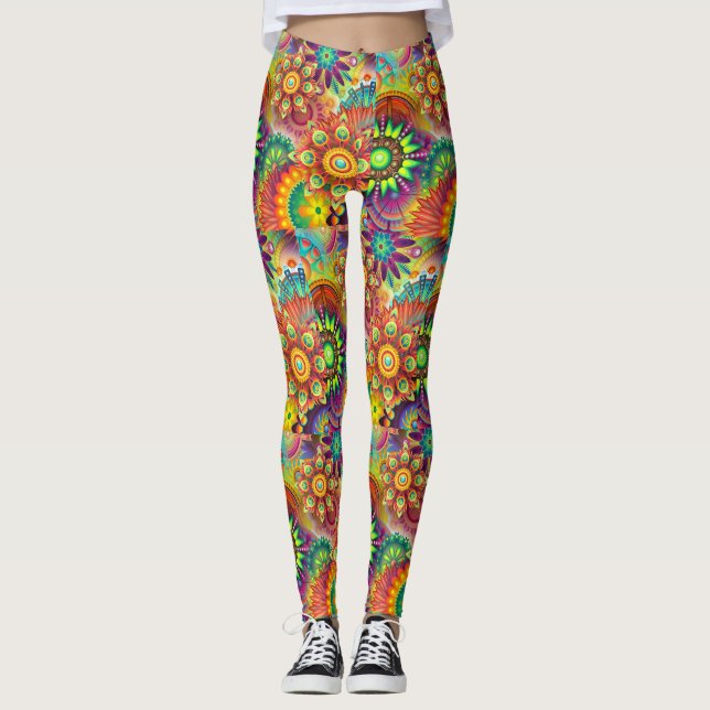 Leggings colorés (Devant)