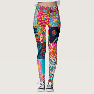 Leggings colorés pour l'impression africaine