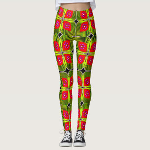 Leggings colorés vibreux et confortables