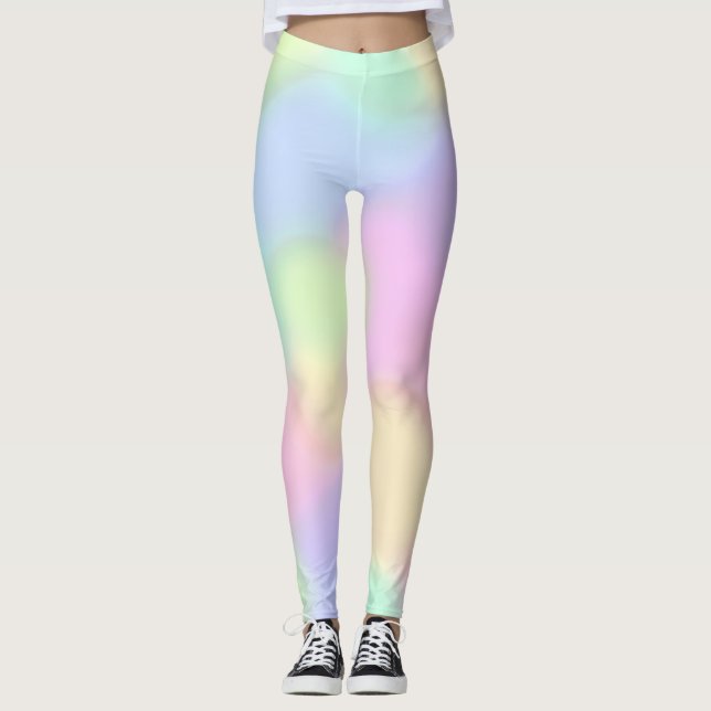 Leggings Coloris pastel Leggations dégradantes (Devant)