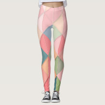 leggings colourful geometry
