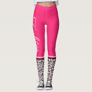 Leggings Combattant de léopard