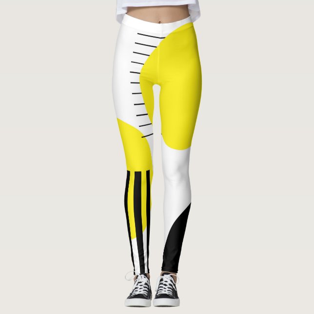 Leggings Conception abstraite (Devant)