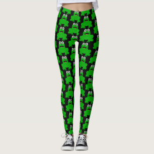 Leggings Conception de grenouille Vous Choisissez Couleur A