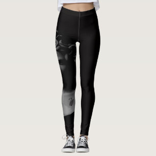 Leggings conception de la jambe de grande méduse pour légum