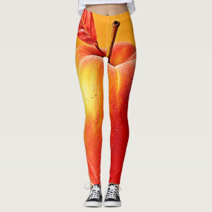Leggings Conception de la pêche dorée parfaite