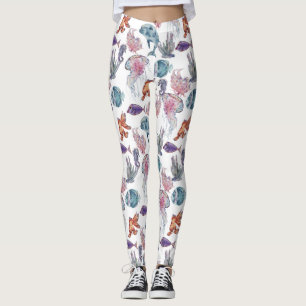 Leggings Conception de la série de composition de l'eau sou