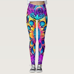 Leggings Conception de Mandala psychédélique