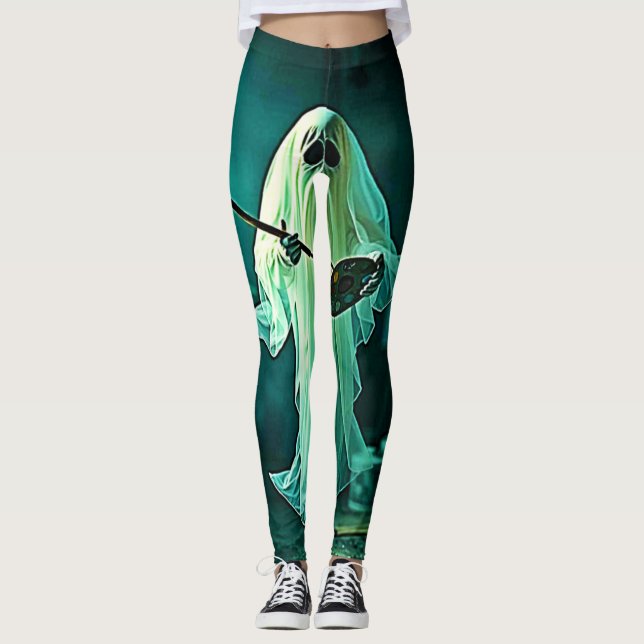 Leggings Conception de studio de Ghomajorité Artiste (Devant)