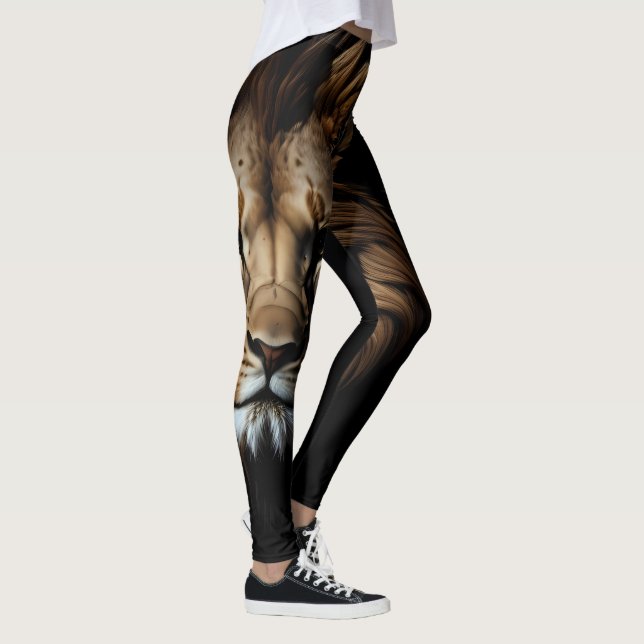 Leggings Conception de tête Lions (Droite)