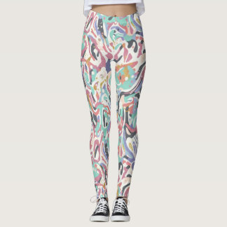 Leggings Conception éclaboussée 