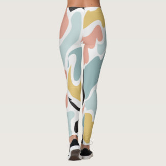 Leggings Conception motif irrégulière