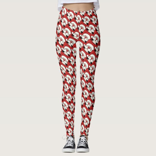 Leggings Conception Sassy Père Noël (Devant)