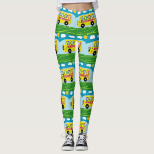 Leggings Conducteur scolaire Conducteur de bus scolaire Car