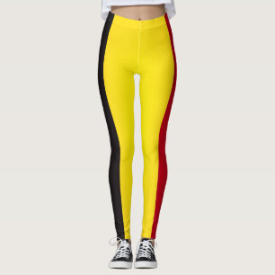 Leggings Cool Belgique Drapeau