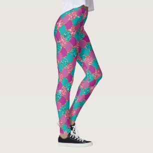 Leggings cool mermaid parties scintillant unicorne motif tu
