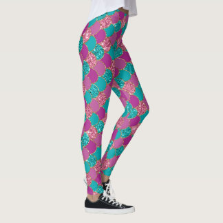 Leggings cool mermaid parties scintillant unicorne motif tu