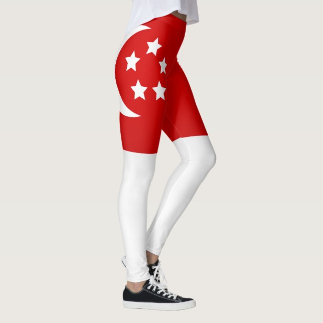 Leggings Cool Singapour Drapeau mode (Droite)