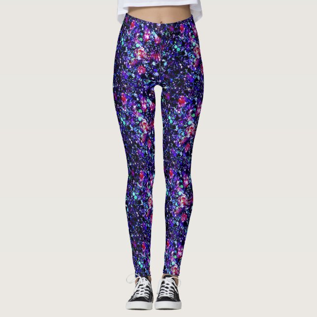 Leggings Copie de bijou de paillette (Devant)
