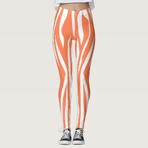 Leggings Copie de corail de zèbre