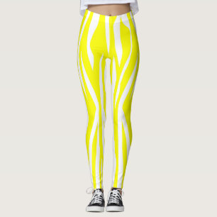 Leggings Copie jaune de zèbre