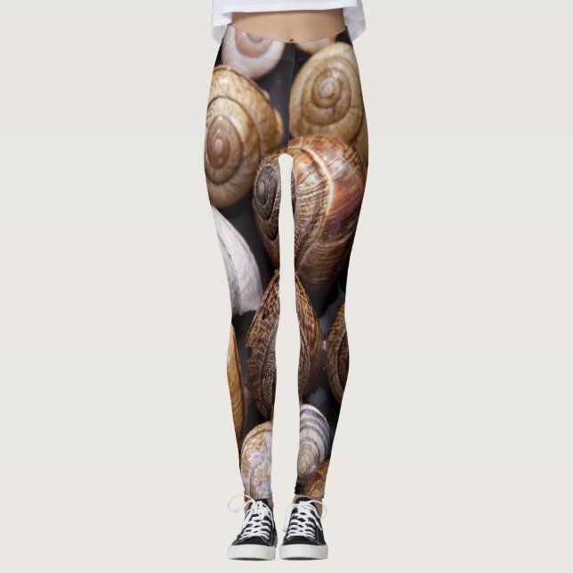 Leggings Coques des escargots (Devant)