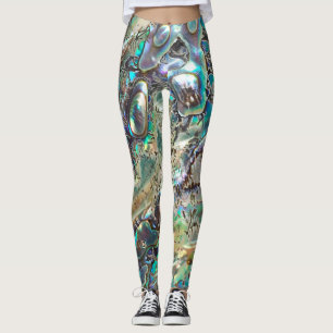 Leggings Coquille de paua de reine