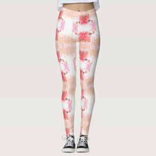 Leggings Corail Flowé brillant