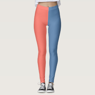Leggings Corail Vivant Sur La Côte Pacifique