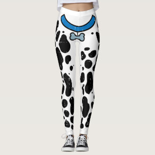 Leggings Costume Dalmatien Bleu Drôle Halloween Chien Homme