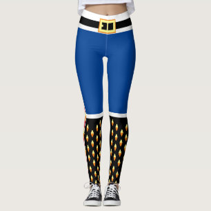 Leggings Costume de soldat de Jouet de Noisette Bleu
