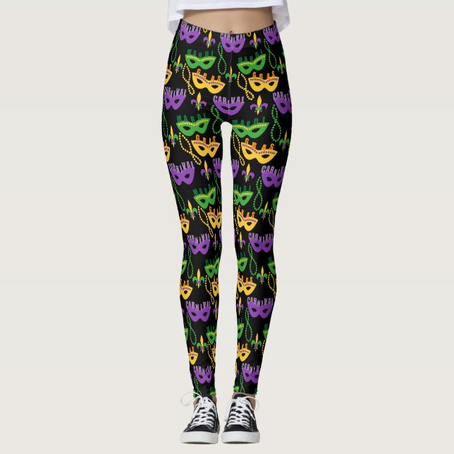 Leggings Costume Mardi Gras (Devant)