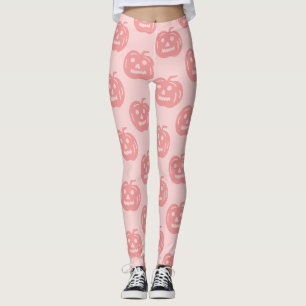 Leggings Costume Motif rose Halloween Filles Citrouilles