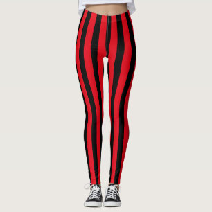 Leggings Costume pirate pour les bandes d'Halloween rouge e