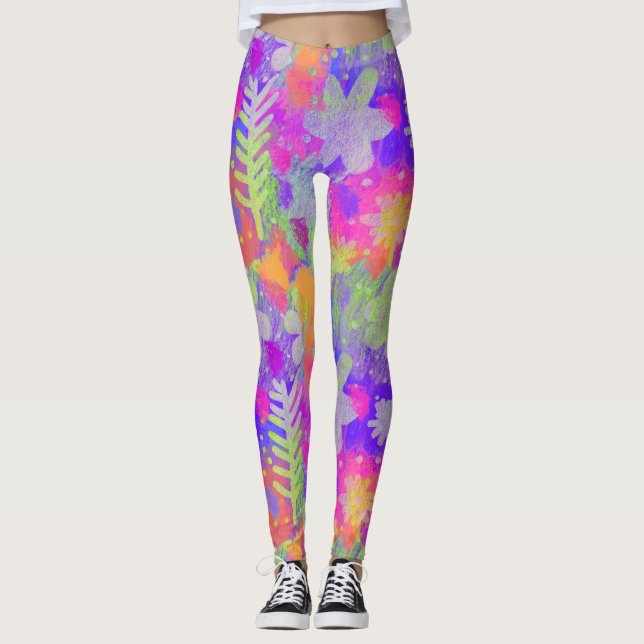 Leggings Coucher de soleil (Devant)