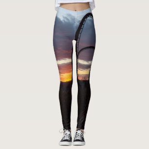 Leggings Coucher de soleil sur Wildfire