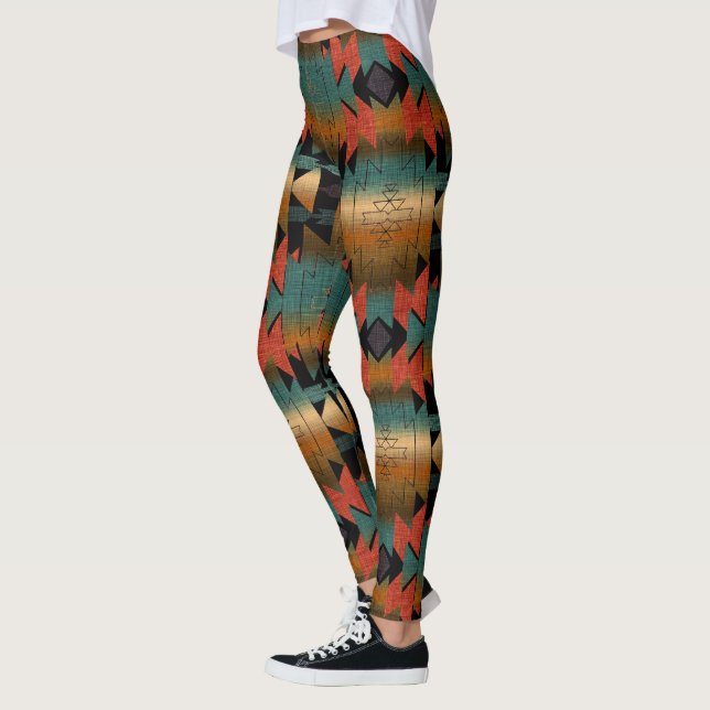 Leggings Coucher du soleil du sud-ouest Belles couleurs du  (Gauche)