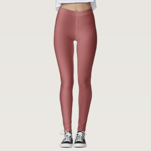 Leggings Couleur Aquarelle moderne agréable Couleur rouge u