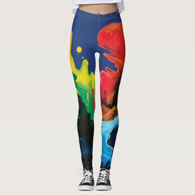 Leggings Couleur malté (Devant)