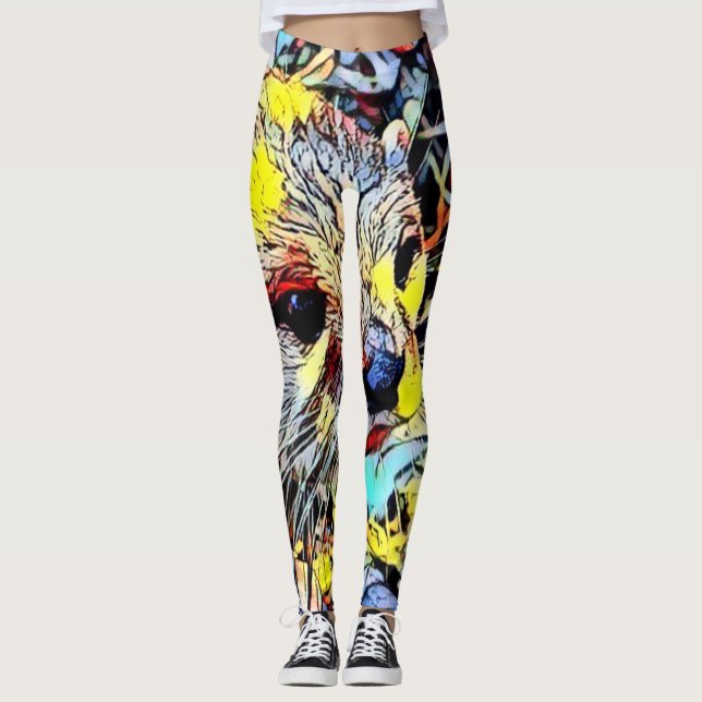 Leggings Couleur - Otter (Devant)