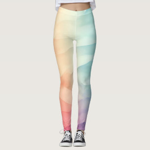 leggings couleur pastel