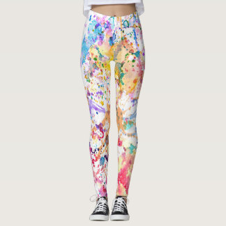 Leggings Couleur pour aquarelle