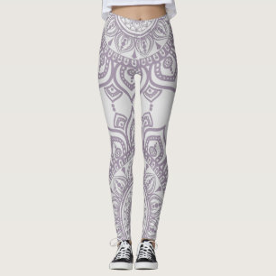 Leggings Couleur poussiéreuse des fruits de la passion Yoga