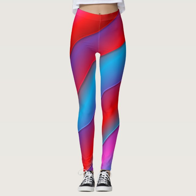 Leggings Couleur rayonnante (Devant)