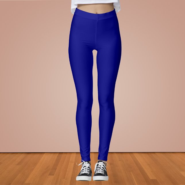 Leggings Couleur uni bleu marine (Créateur téléchargé)