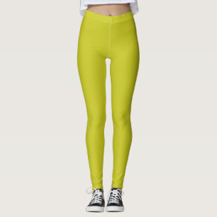 Leggings Couleur uni Citrine
