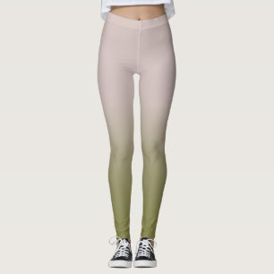 Leggings Couleurs d'été en pente douce mode couleur simple