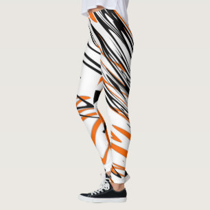 Leggings Couleurs du Bengale Lignes effilantes