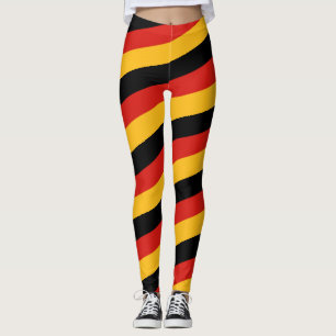 Leggings COULEURS DU DRAPEAU ALLEMAND bandes + vos idées
