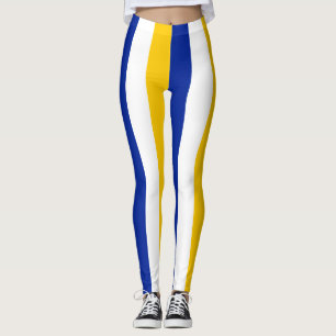 Leggings Couleurs du drapeau national de Bosnie triées vert